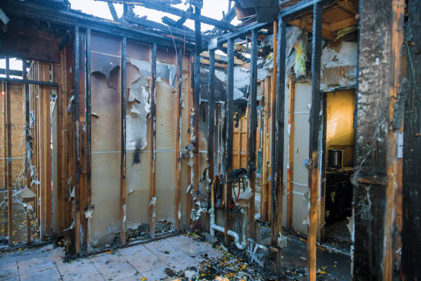 Professional Fire Damage Removal technician working in Monticello, FL